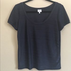 Armani Collezioni Scoop Neck Short Sleeve Tee 10